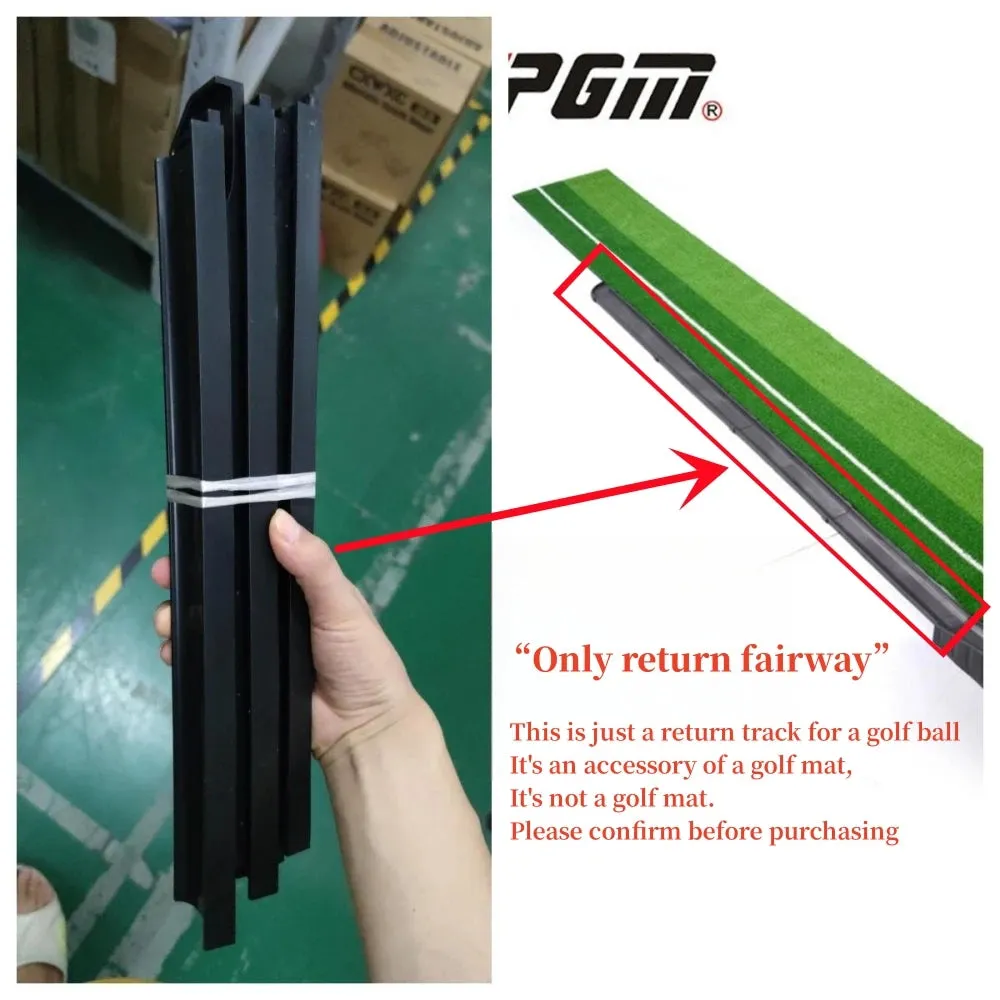 Indoor Golf Putting Trainer Portable Golf Practice Putting Mat Golf Green Putter Trainer 2.5M/3M with/without Return Fairway