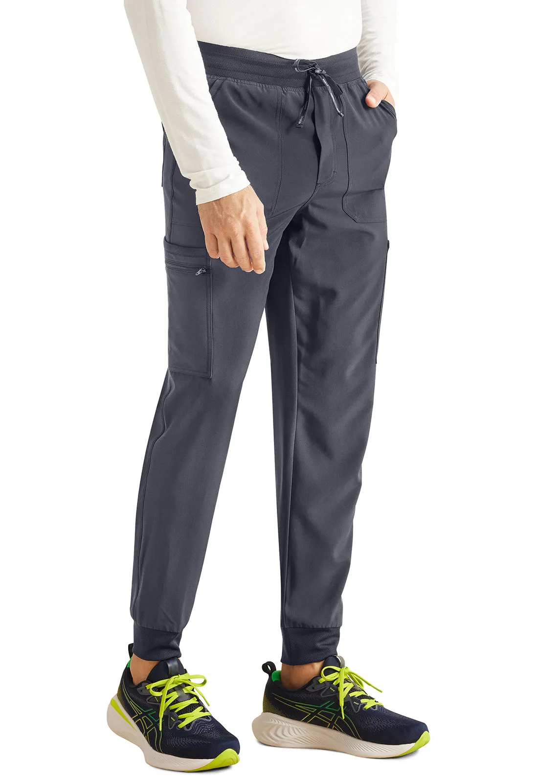 Inspira Flex IP066A Men's Mid Rise Jogger Pewter