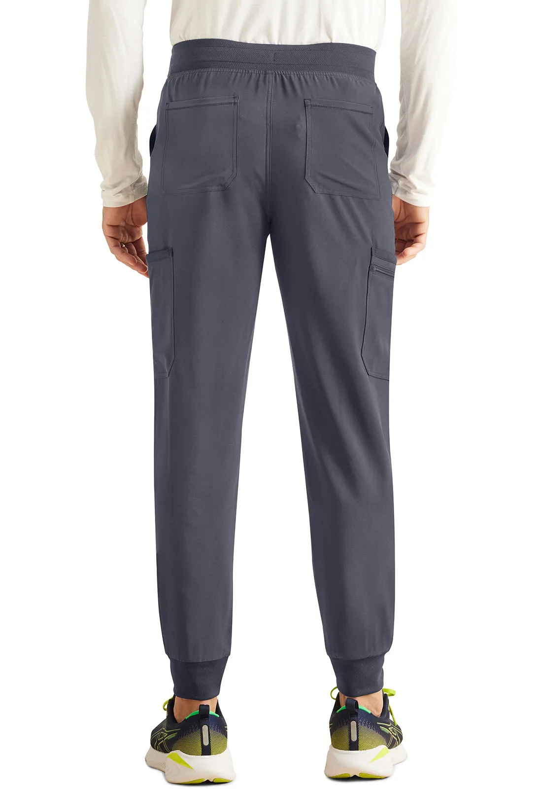 Inspira Flex IP066A Men's Mid Rise Jogger Pewter