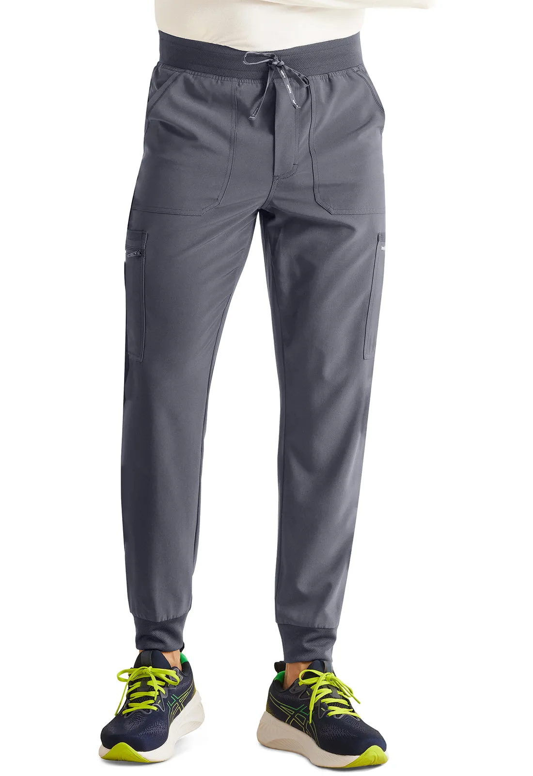 Inspira Flex IP066A Men's Mid Rise Jogger Pewter