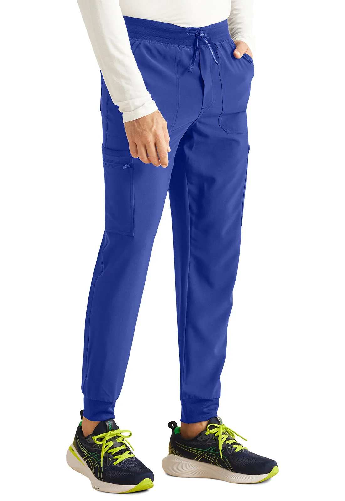 Inspira Flex IP066A Men's Mid Rise Jogger Royal
