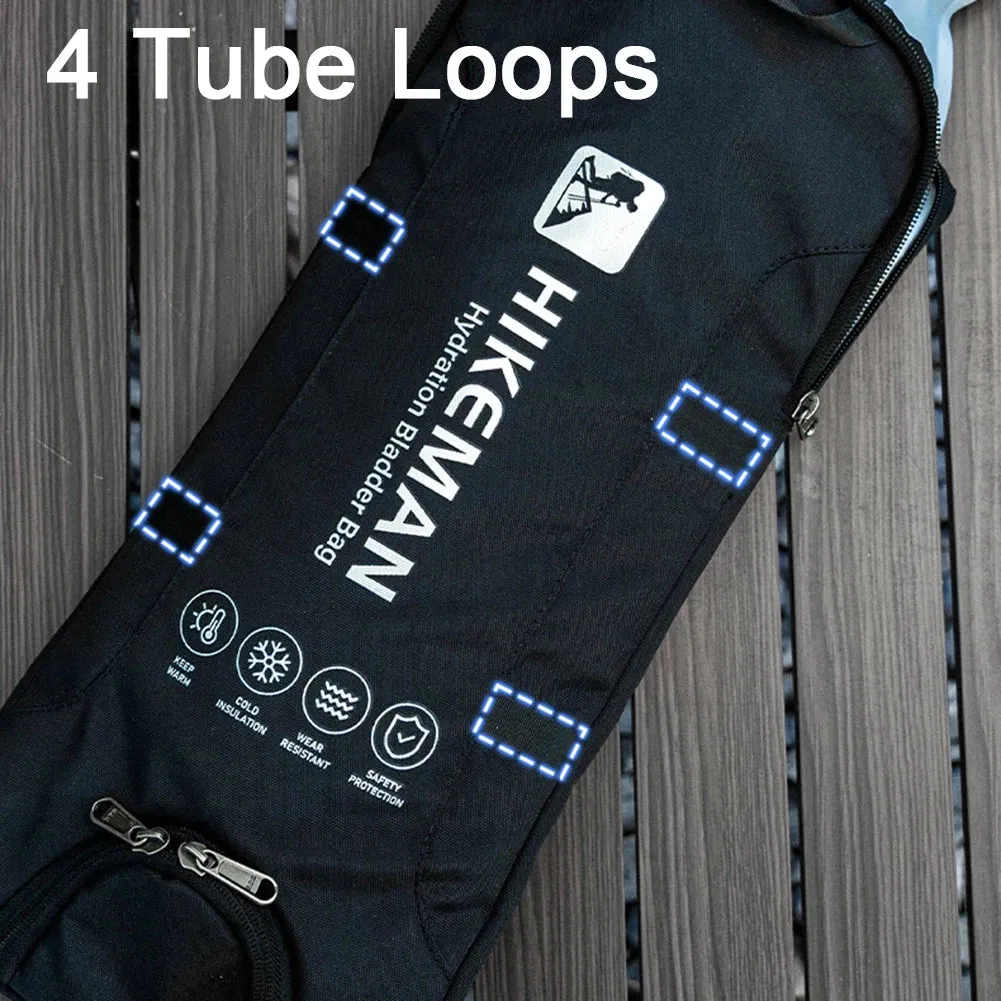 Insulated Cooler Bag Hydration Water Bladders Insulation Sleeve Keeps Water Cold Lightweight & Water Resistant Protective