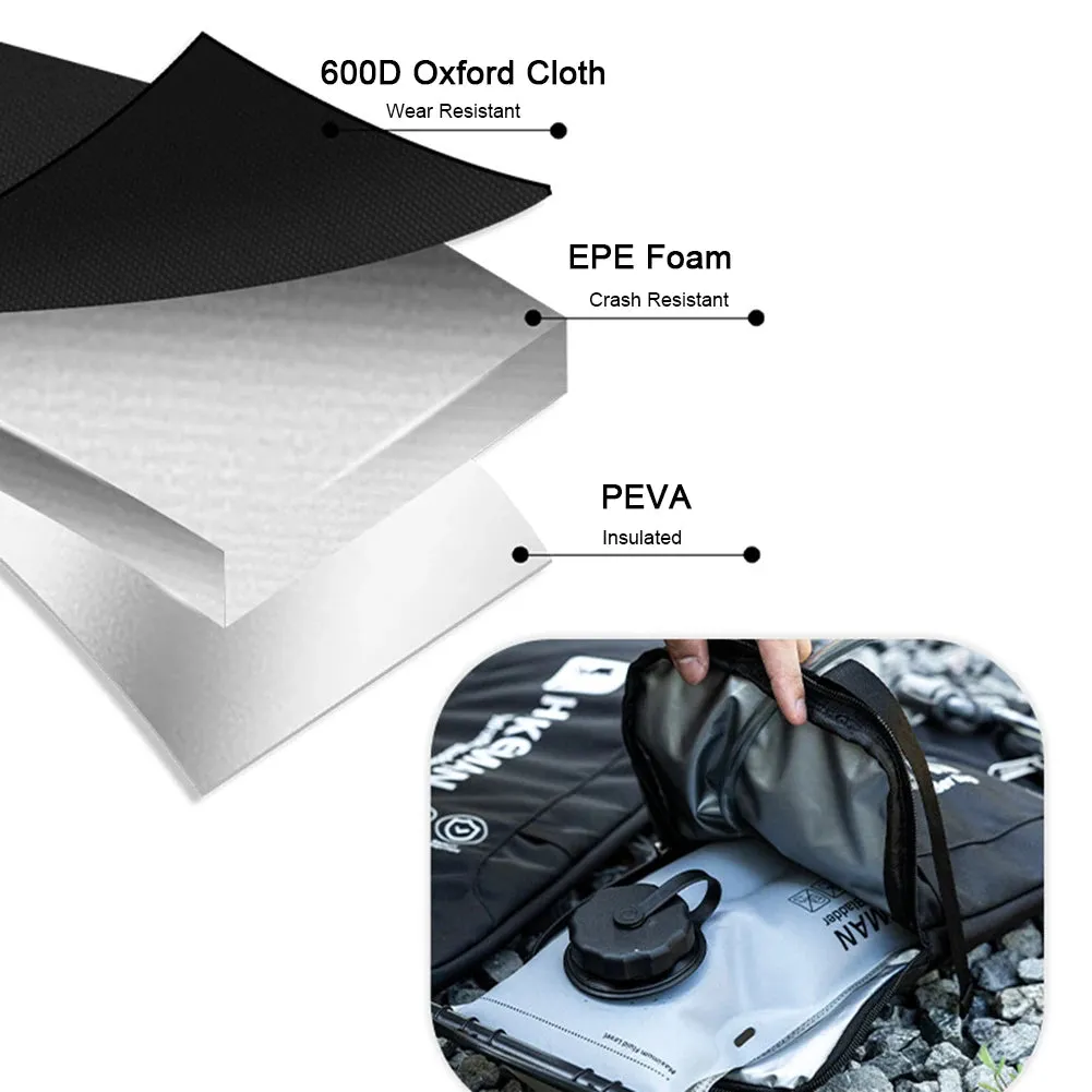 Insulated Cooler Bag Hydration Water Bladders Insulation Sleeve Keeps Water Cold Lightweight & Water Resistant Protective