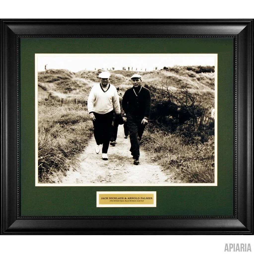 Jack Nicklaus & Arnold Palmer at The '65 British Open