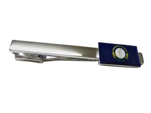 Kentucky State Flag Square Tie Clip