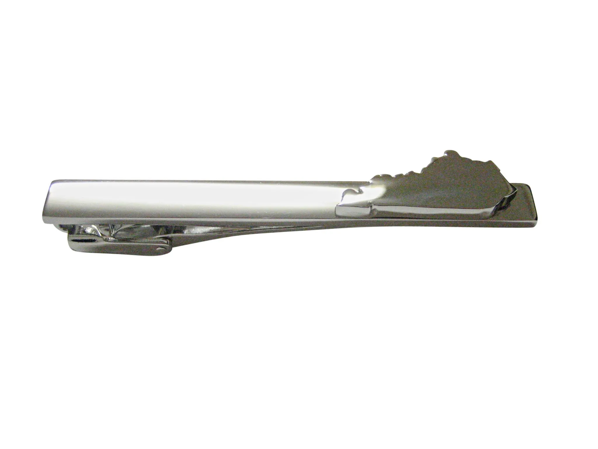 Kentucky State Map Shape Square Tie Clip