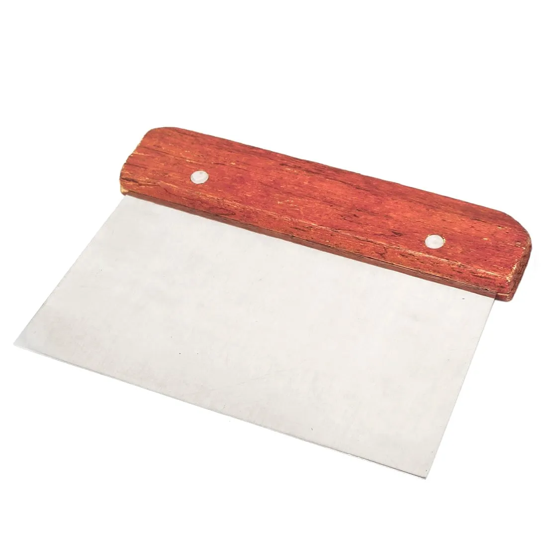 Kitchen Flour Bread Wood Handle Stainless Steel Cake Dough Scraper Cutter