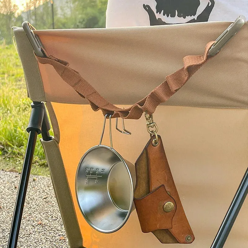 Krc Camp Versatile Nylon Hanging Rope for Outdoor Camping - Anti-Slip Design, Plastic Steel D Buckles