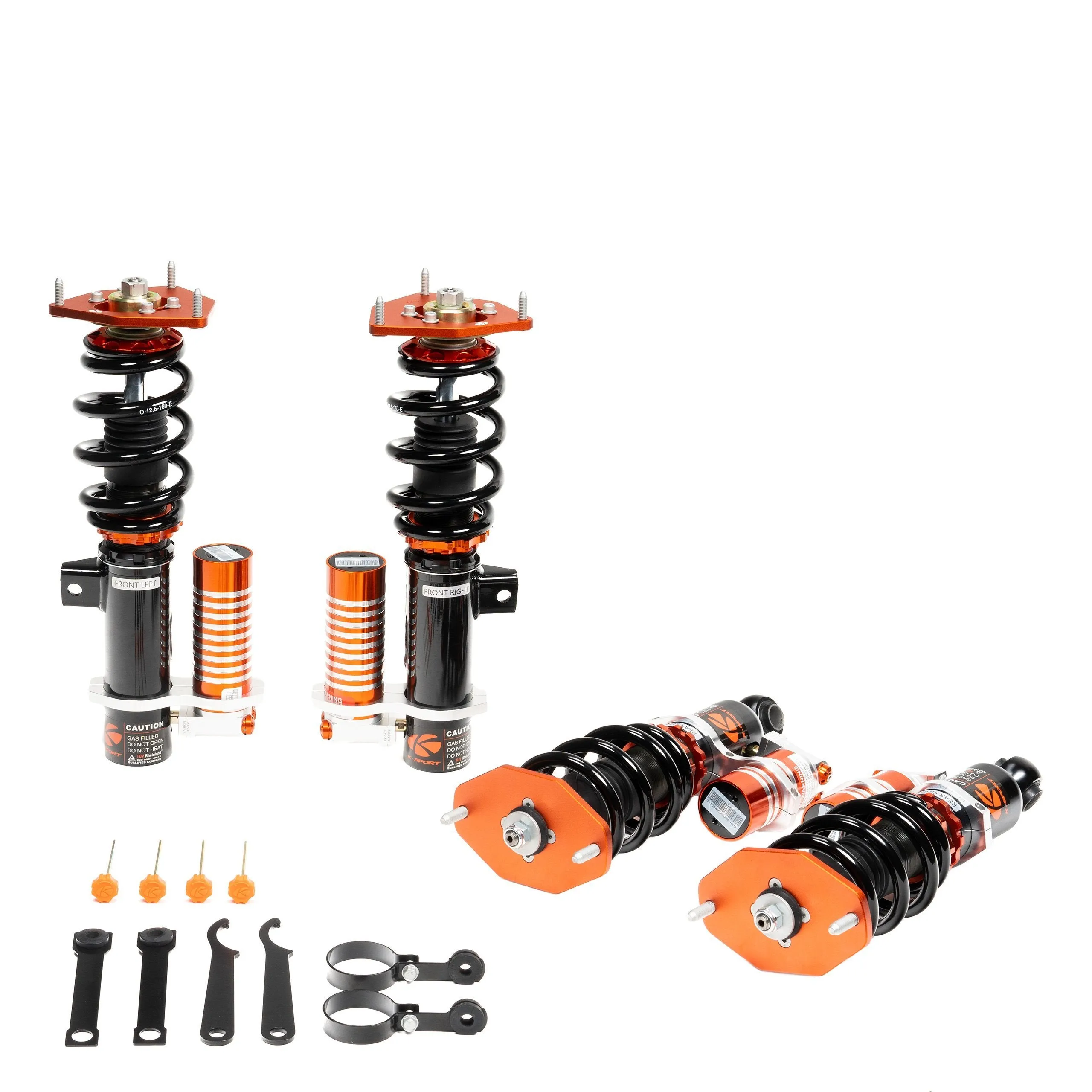Ksport Circuit Pro 3 Way Adjustable Damper System Coilovers Volkswagen Rabbit (2006-2009)