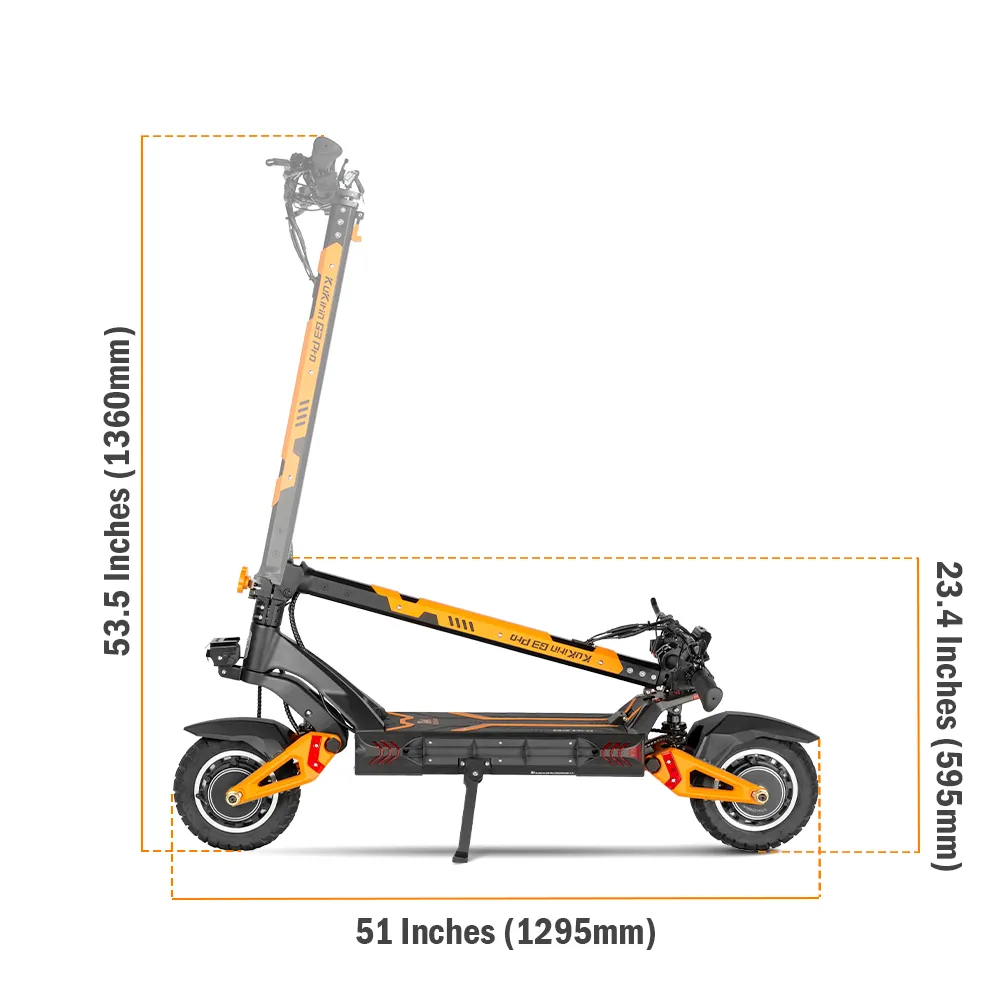 KUKIRIN G3 Pro Electric Scooter | Dual 1200W Powerful Motor | 65KM/H Max Speed