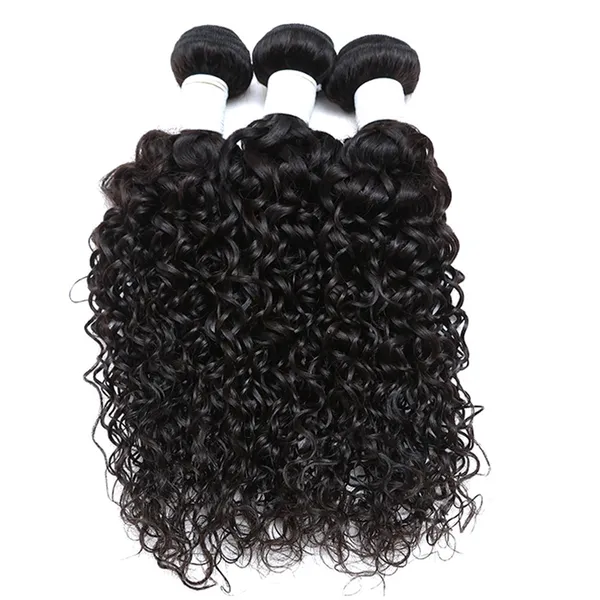 LACE CLOSURE - BEACHWAVE  3 BUNDLES(#1B)