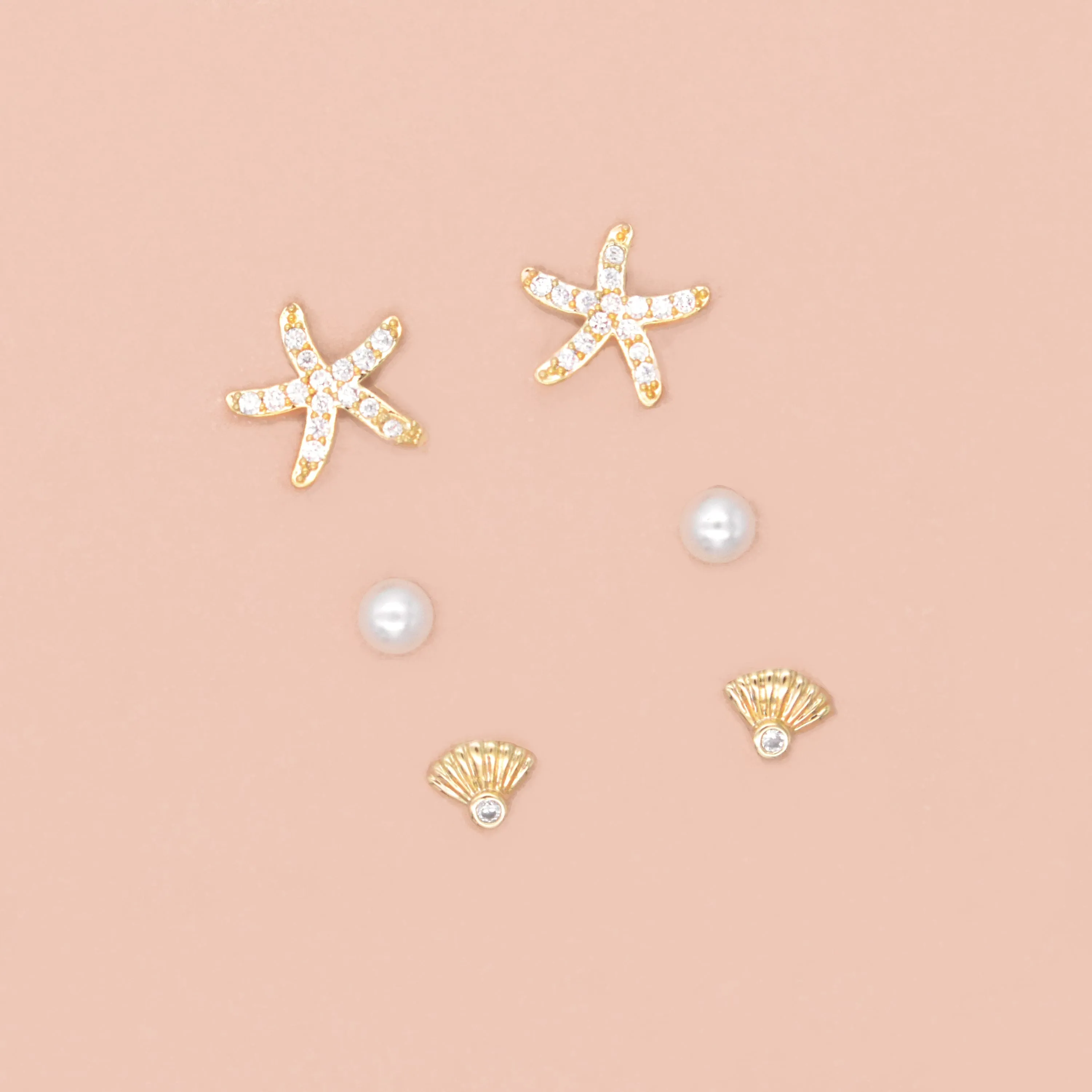 Laguna Stud Earring Pack
