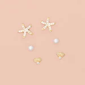 Laguna Stud Earring Pack