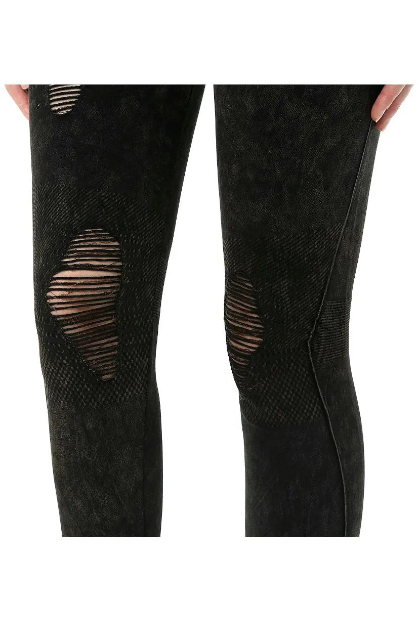 Leggings wide wristband leggings