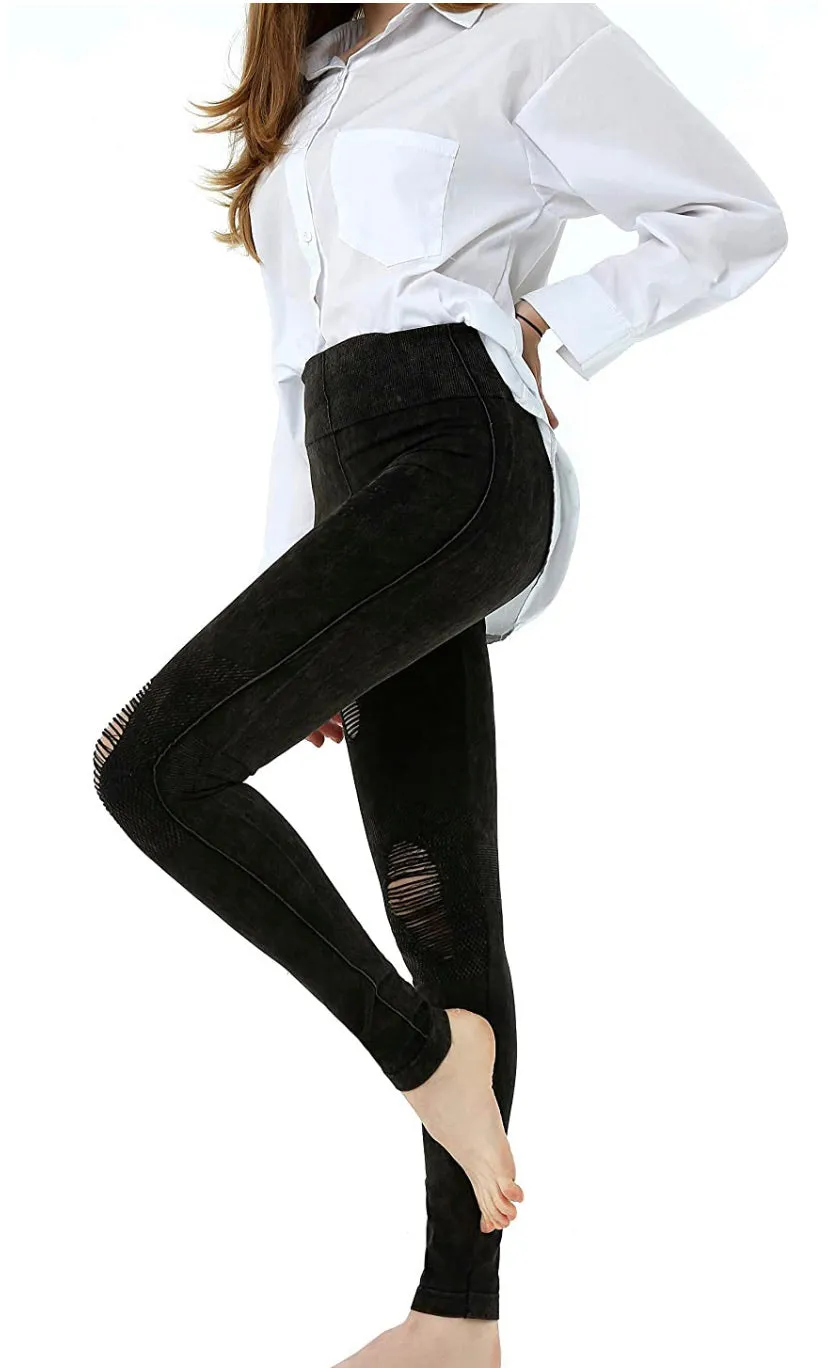 Leggings wide wristband leggings