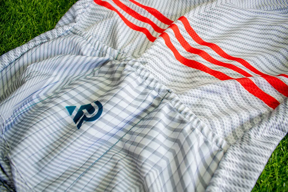 Light Gray Hybrid Cycling Jersey