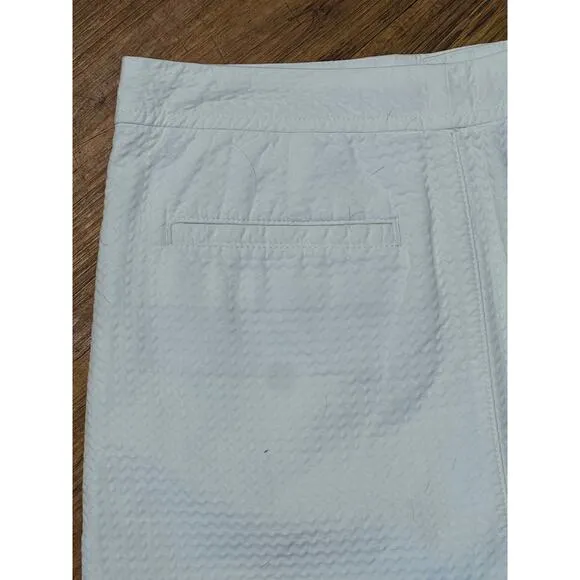 Lilly Pulitzer Women Colette Scallop Skort Size 4 Cotton /Spandex Blend