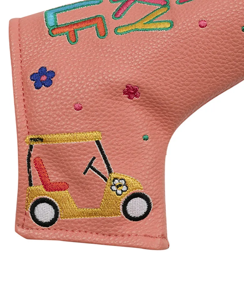 MACKY Golf: Happy Straight Putter Cover - Coral