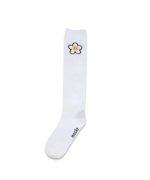 MACKY Golf: Macky Knee Socks - White