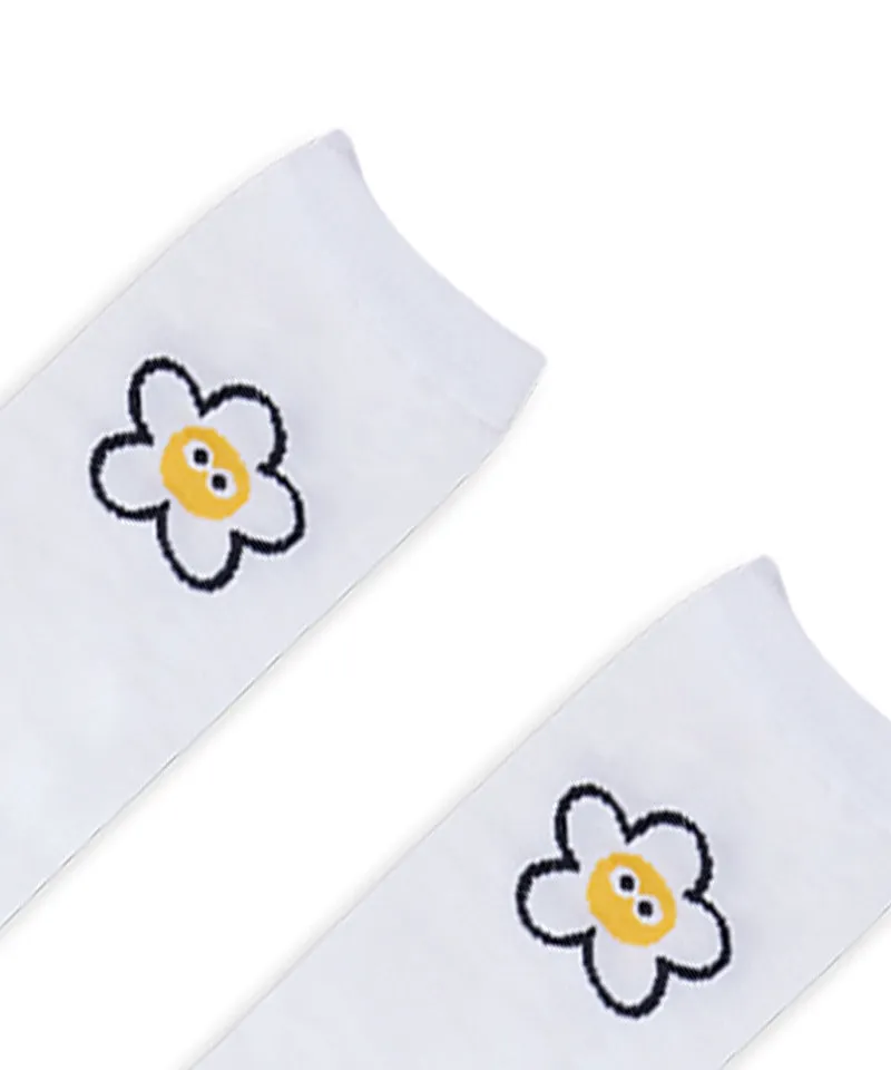 MACKY Golf: Macky Knee Socks - White