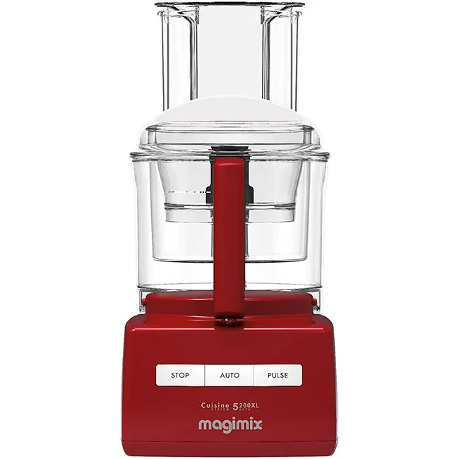 Magimix 18713 Compact System 5200XL Premium Food Processor - Red