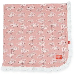 Magnetic Me Cherry Blossom Ruffle Modal Swaddle Blanket