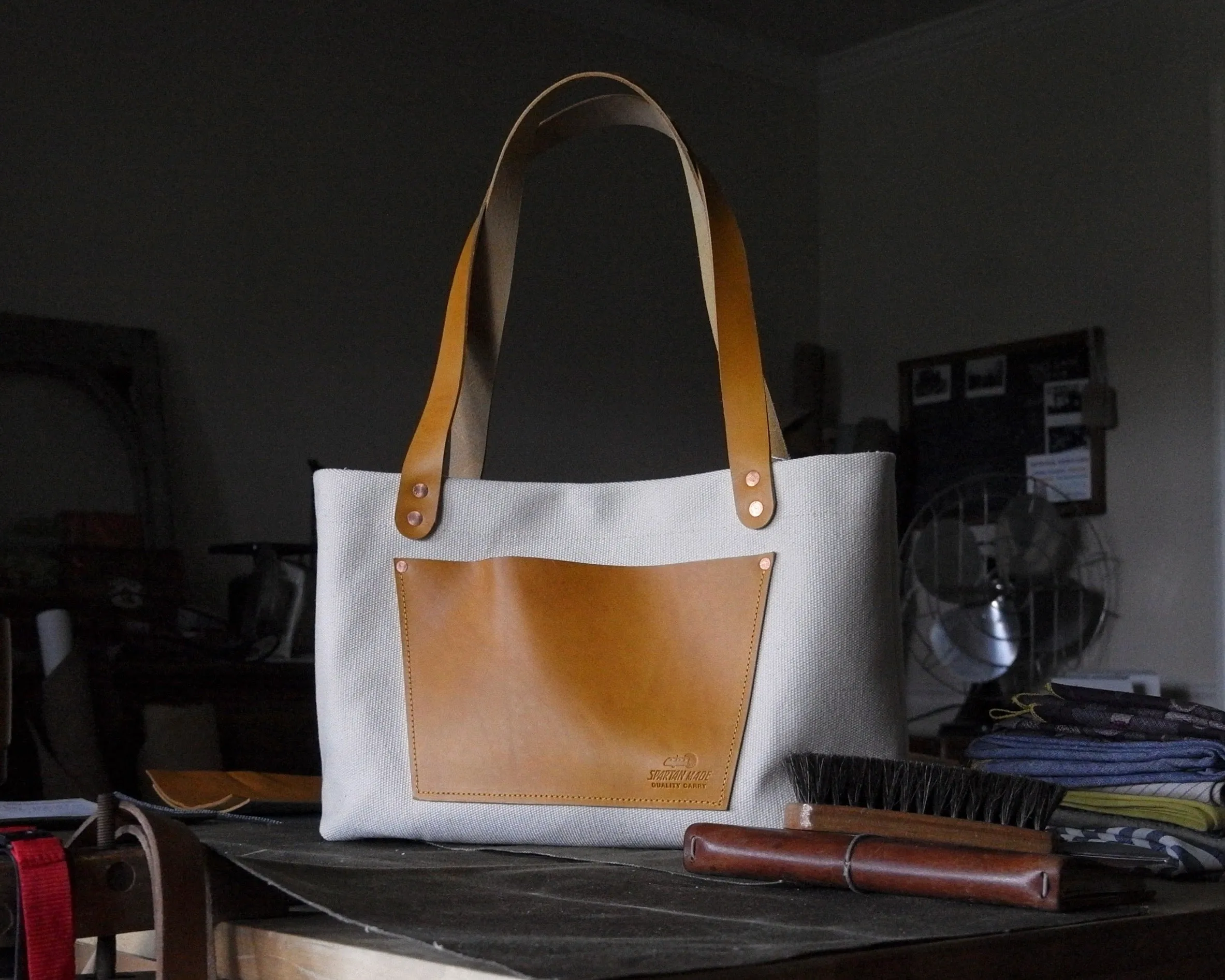 Market Tote in Goldenrod