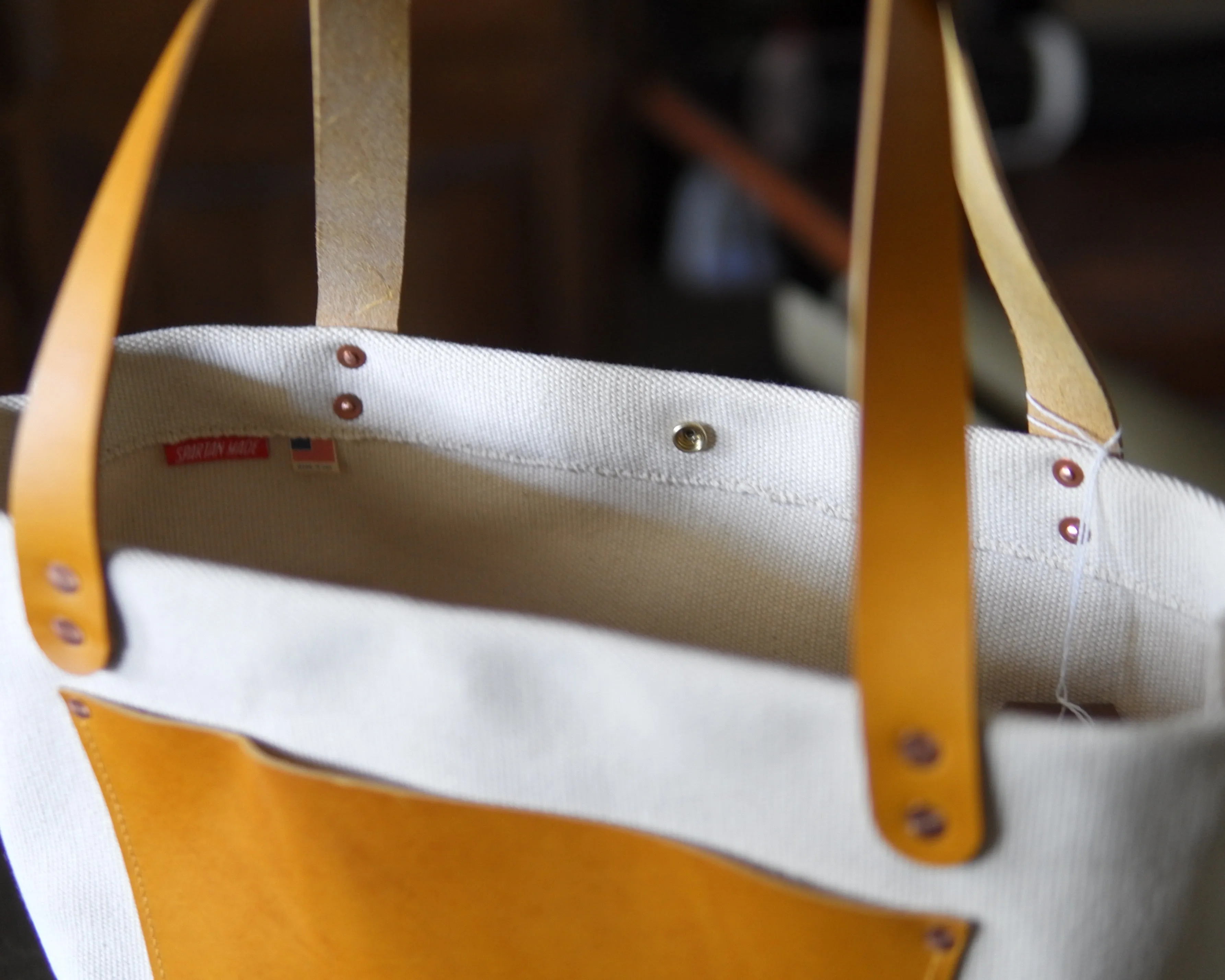 Market Tote in Goldenrod