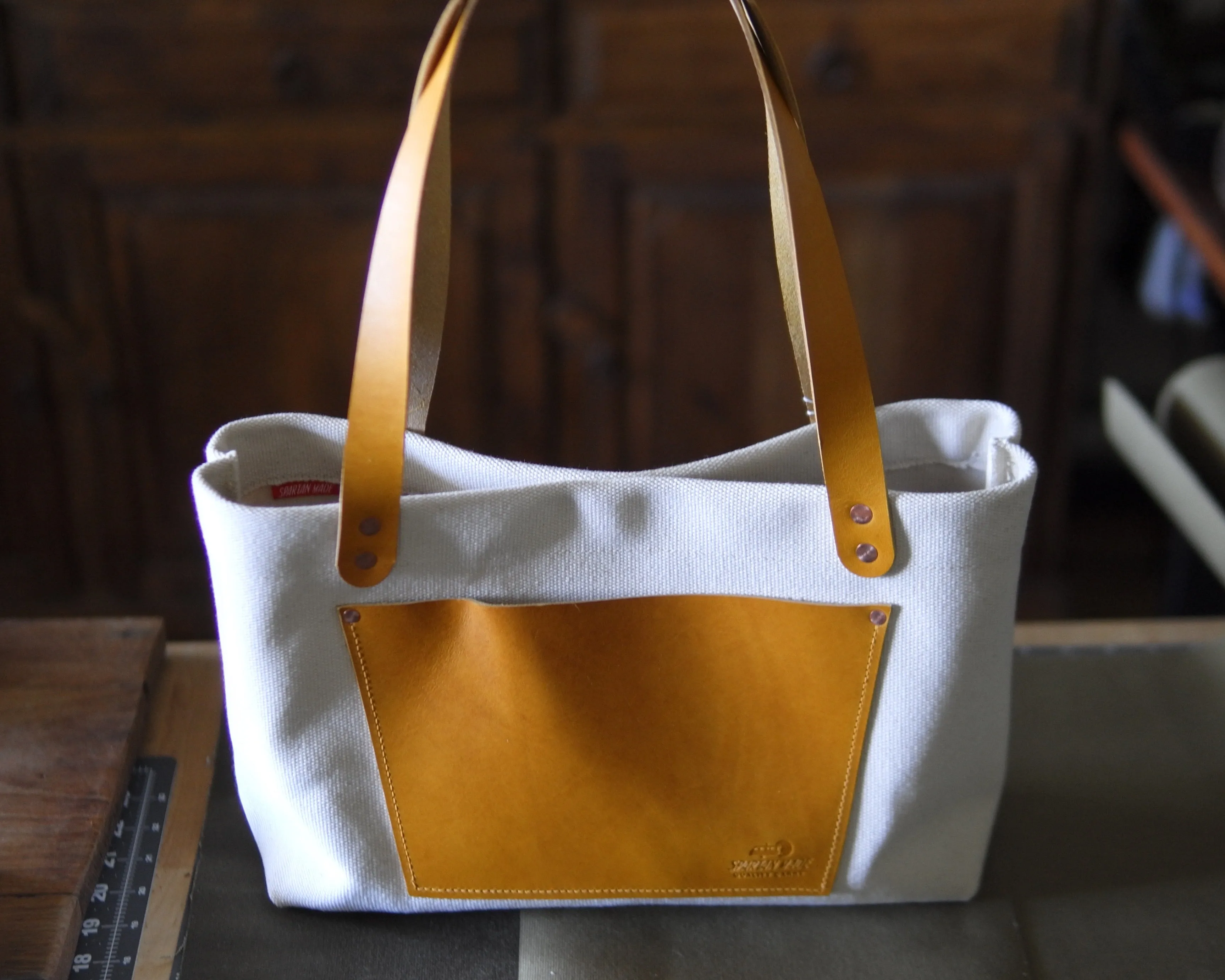 Market Tote in Goldenrod