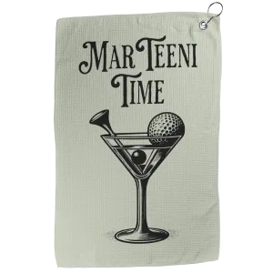MarTeeni Time Golf Towel