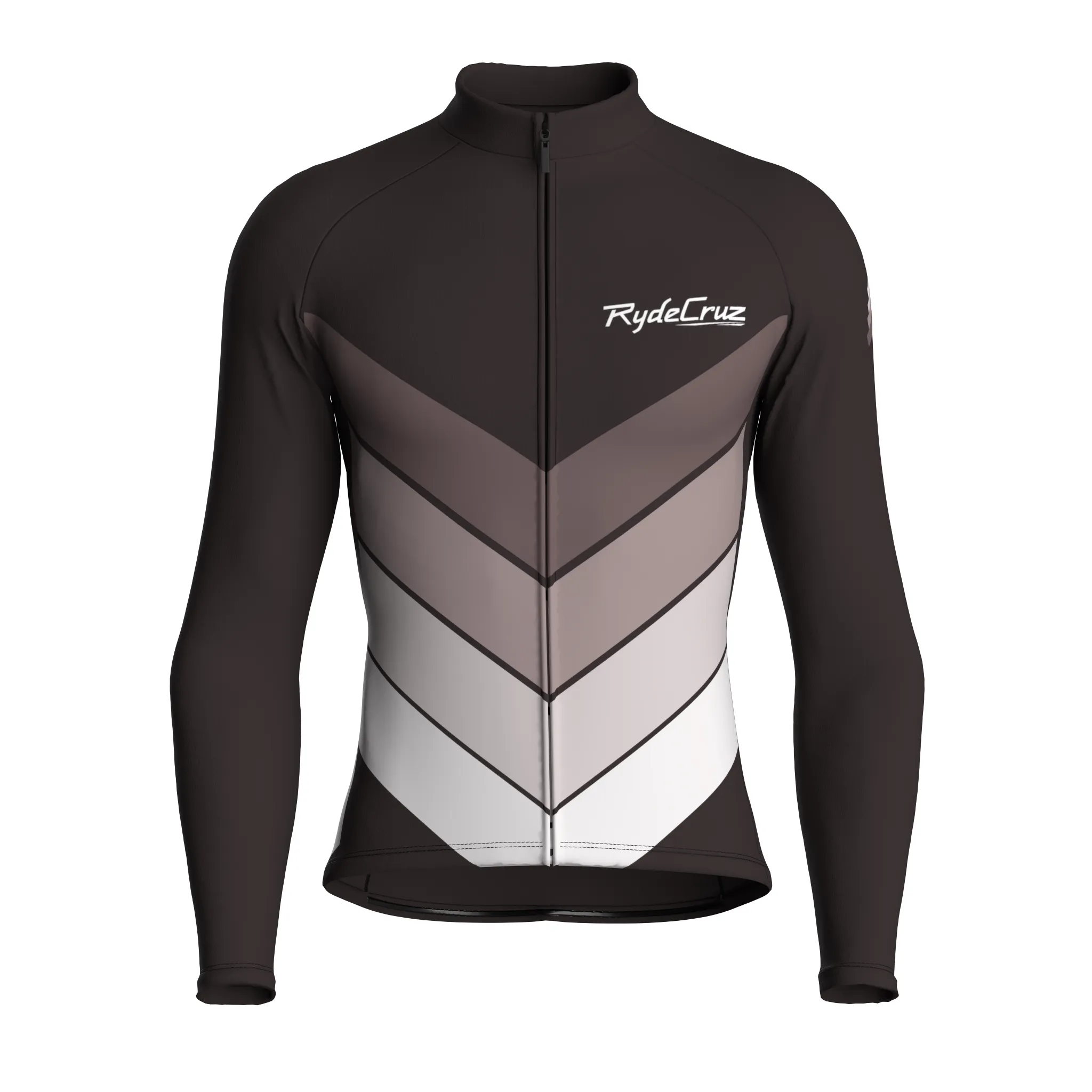 Mecha Shell | Dark Brown Male Long Sleeves Jersey