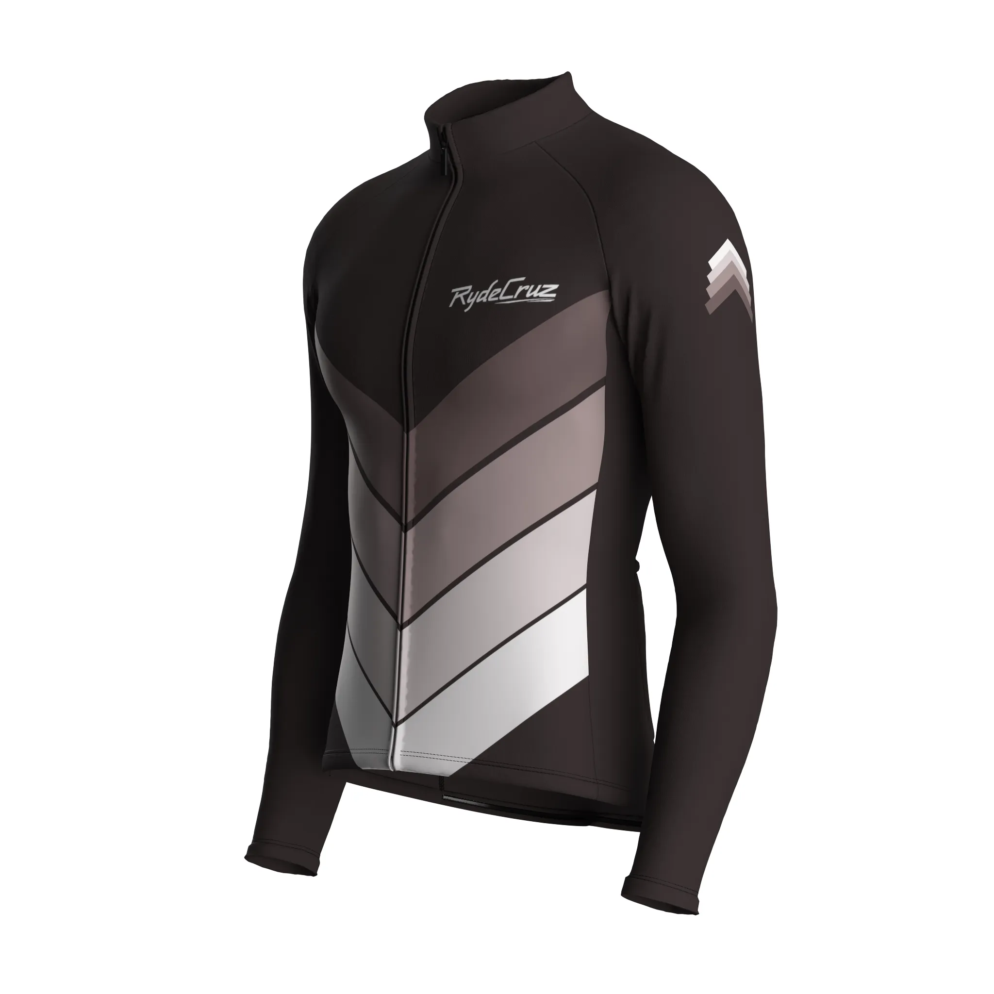 Mecha Shell | Dark Brown Male Long Sleeves Jersey