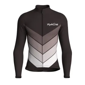 Mecha Shell | Dark Brown Male Long Sleeves Jersey