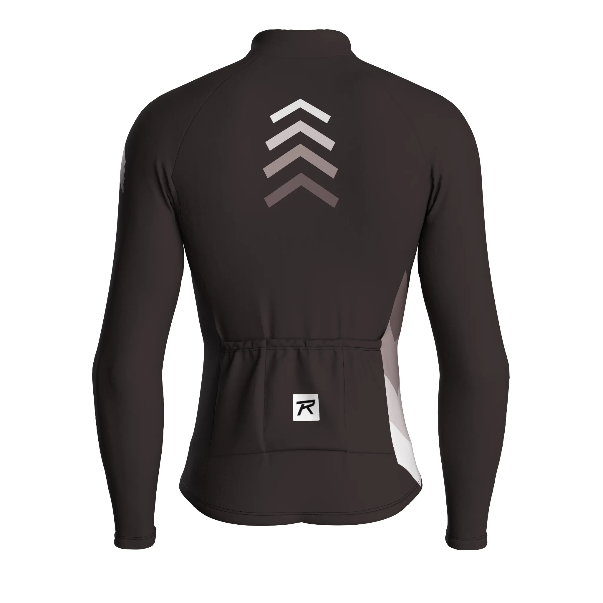 Mecha Shell | Dark Brown Male Long Sleeves Jersey