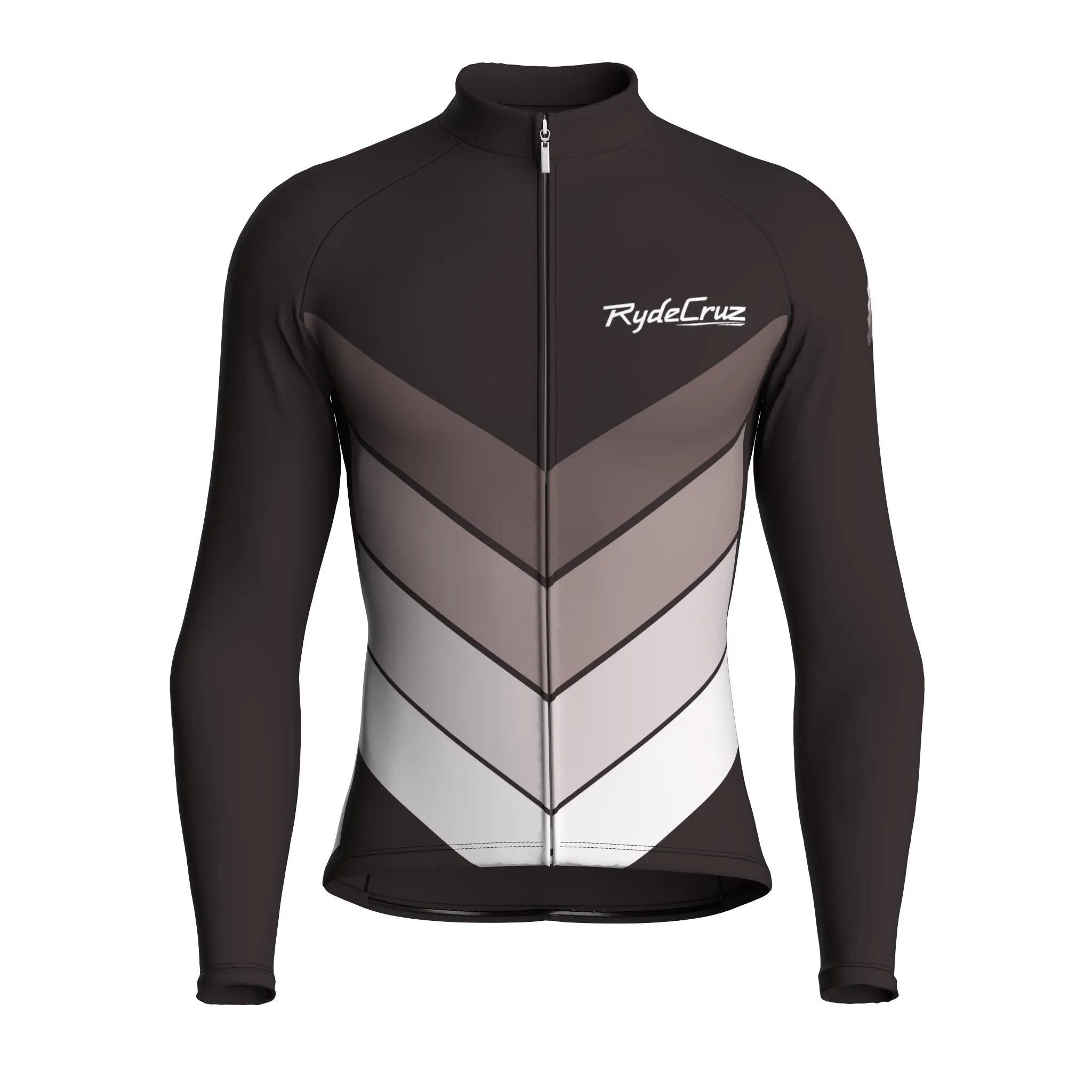 Mecha Shell | Dark Brown Male Long Sleeves Jersey