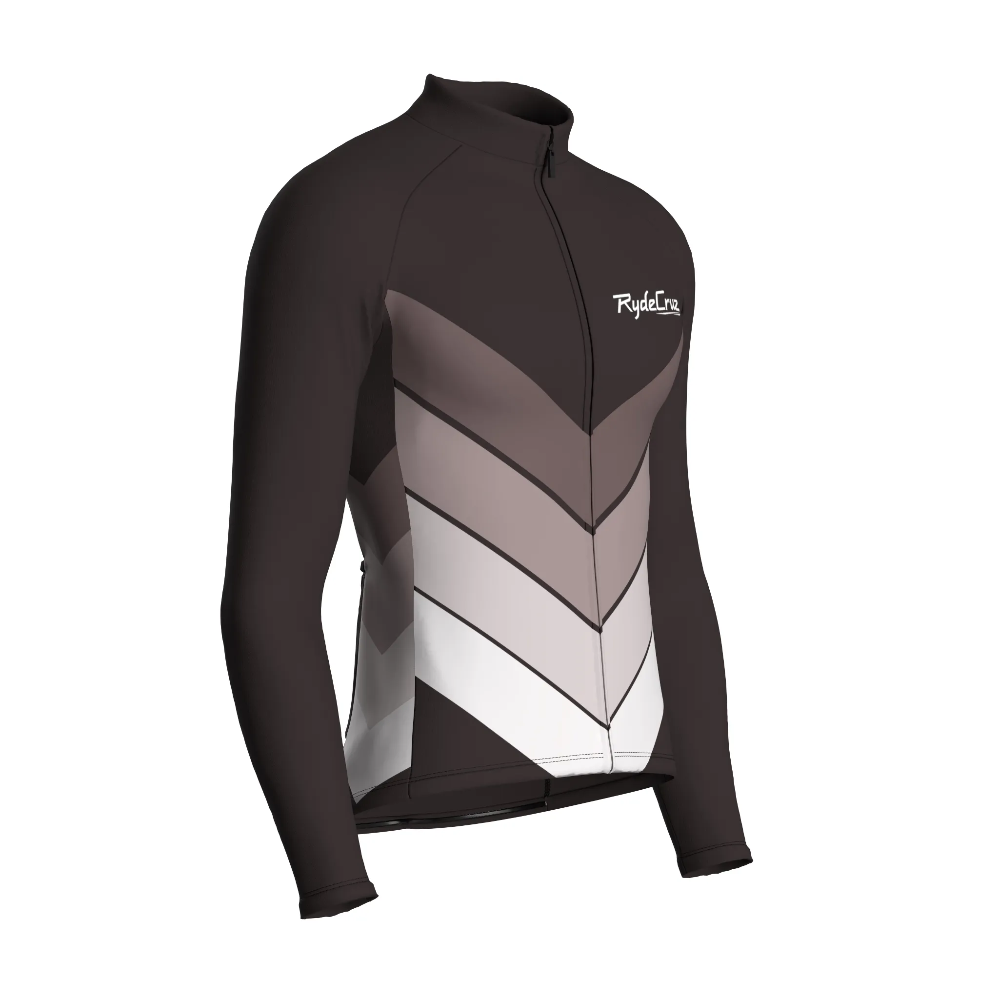 Mecha Shell | Dark Brown Male Long Sleeves Jersey