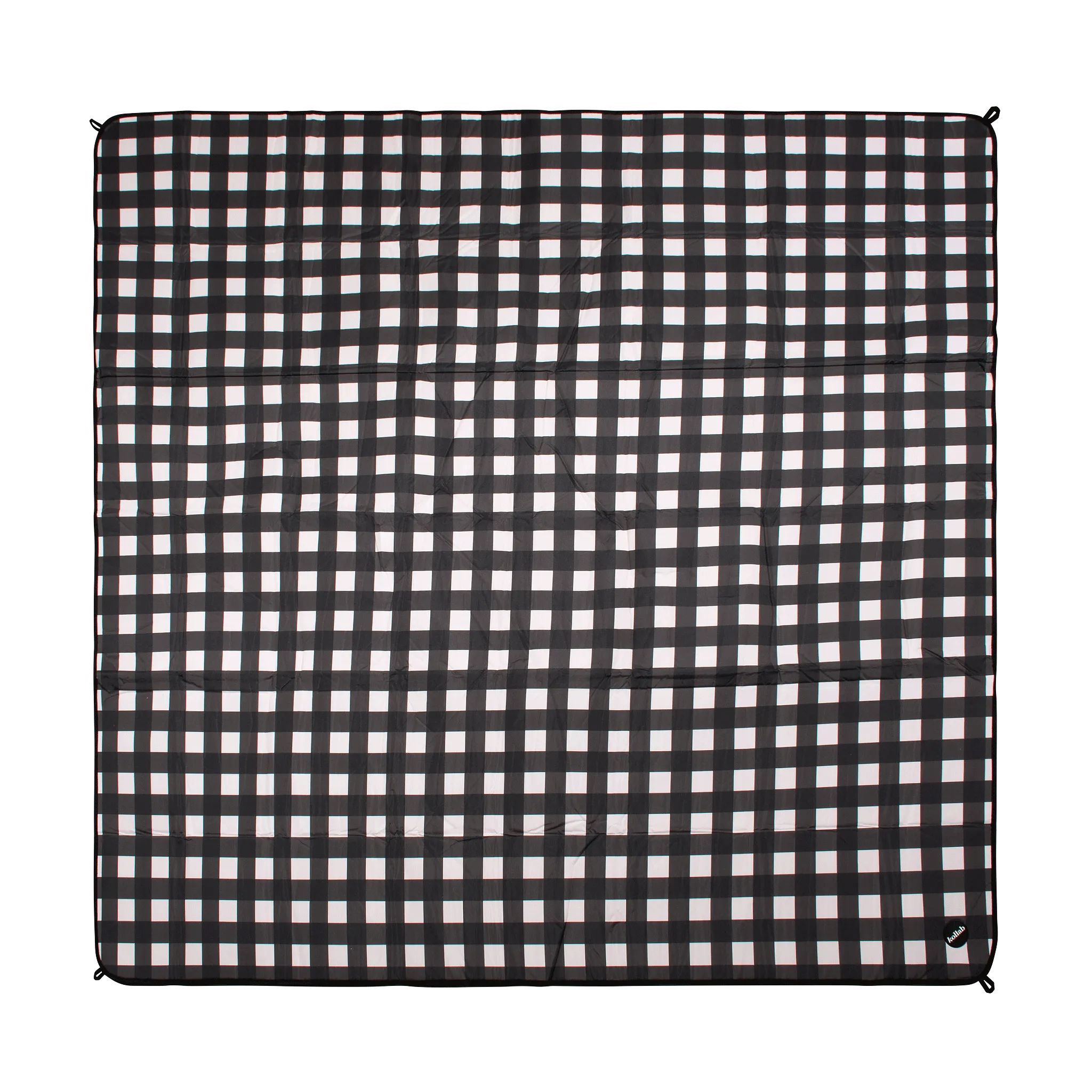 Medium Mat Black Check