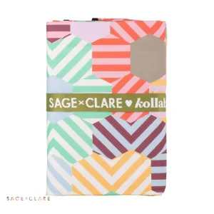 Medium Mat Sage x Clare & Kollab Tessa