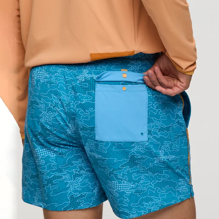 Men's Brinco 5" Short - Print - Scenic Route Lake - S25475M1276