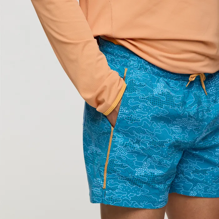 Men's Brinco 5" Short - Print - Scenic Route Lake - S25475M1276