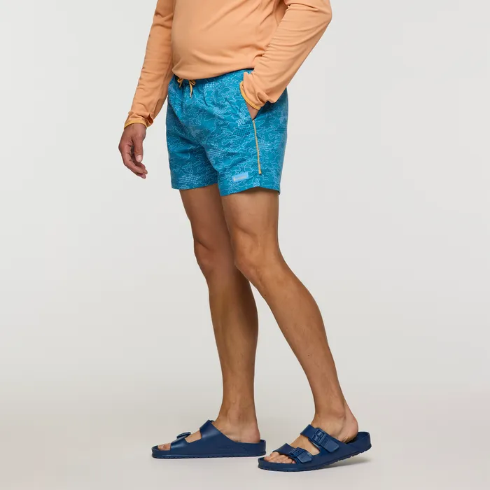 Men's Brinco 5" Short - Print - Scenic Route Lake - S25475M1276