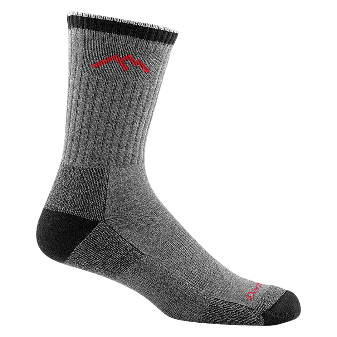 Men's Coolmax Hiker Micro Crew Midweight Hiking Sock