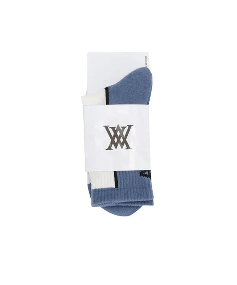 Men's Line Socks - Off-White