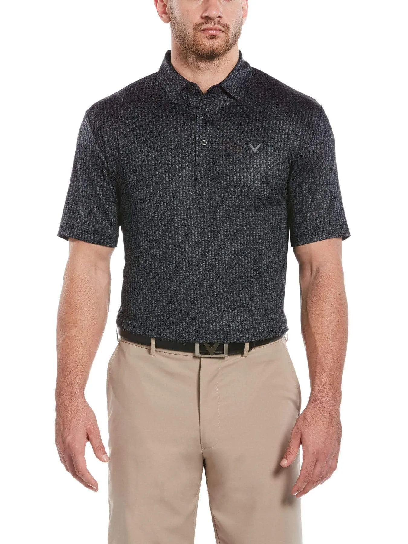 Mens Mini bag Printed Polo