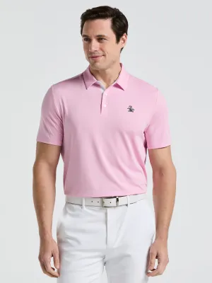 Men's Original Block Design Short Sleeve Golf Polo Shirt