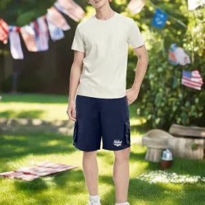 Men's Proud To Be An American Graphic Cargo Shorts