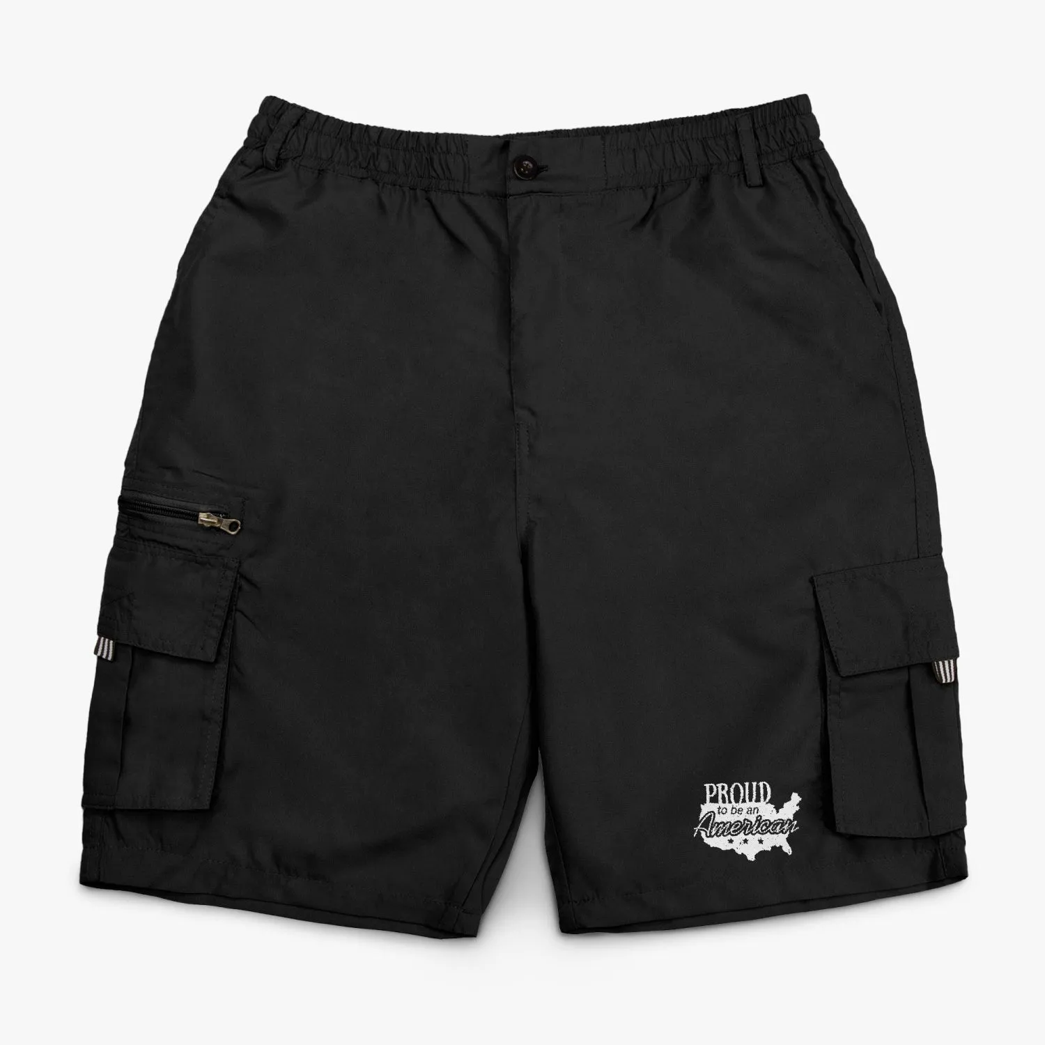 Men's Proud To Be An American Graphic Cargo Shorts