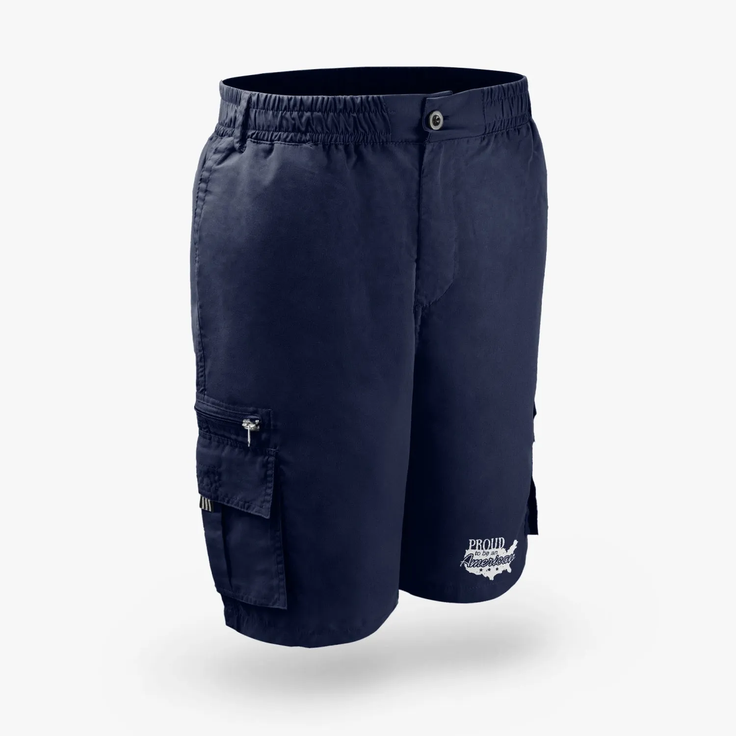 Men's Proud To Be An American Graphic Cargo Shorts