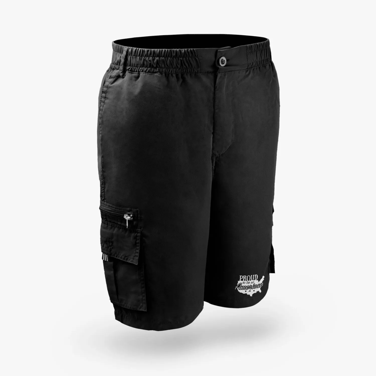 Men's Proud To Be An American Graphic Cargo Shorts