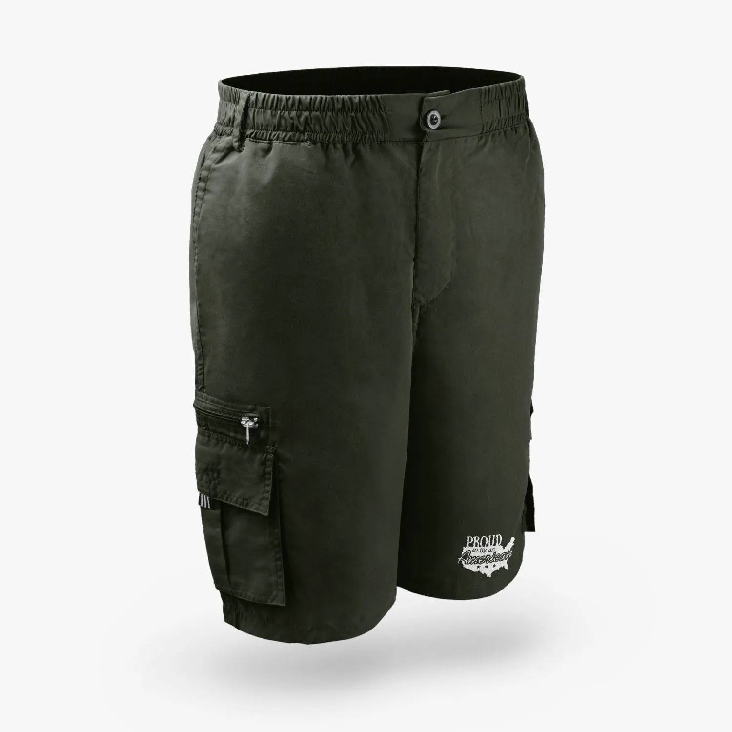 Men's Proud To Be An American Graphic Cargo Shorts